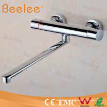 Fancy Durable Brass Long Spout Bath Faucet for The Kitchen Basin